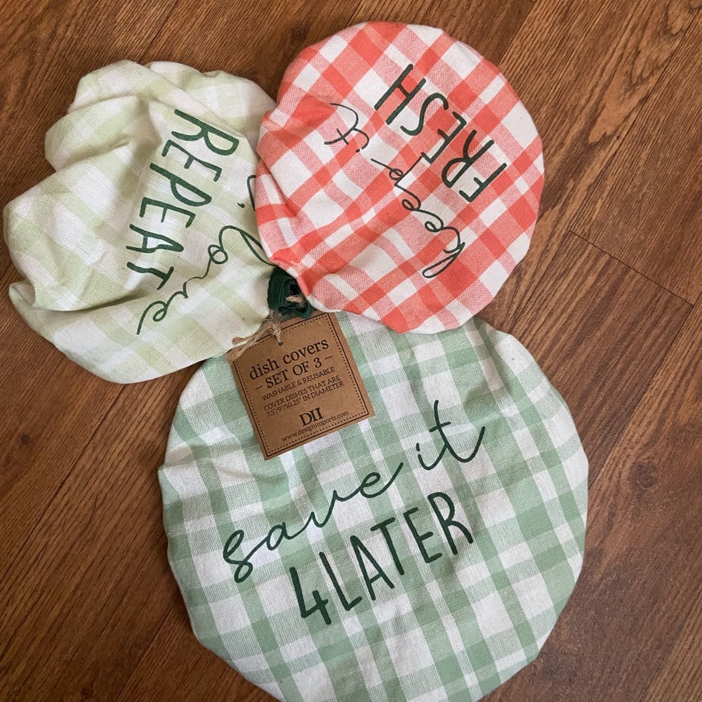 Design Imports Dish Cover Set NWT